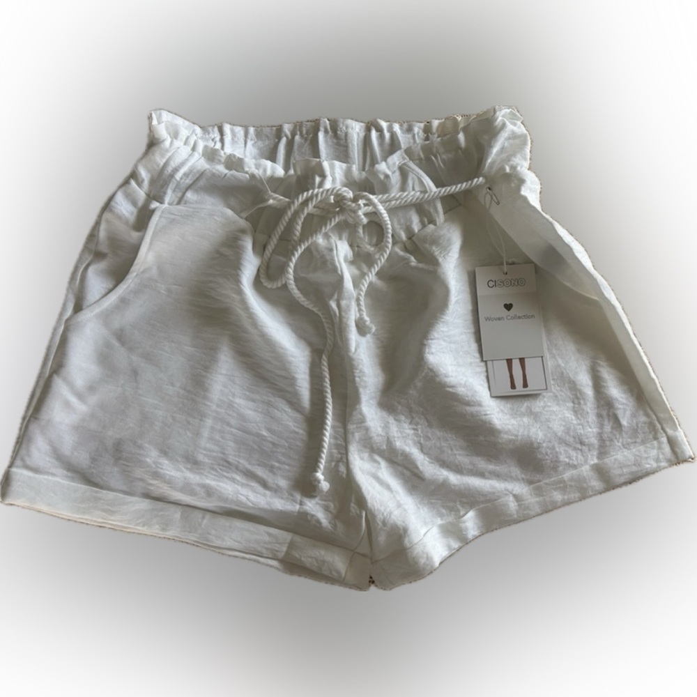 NWT white shorts